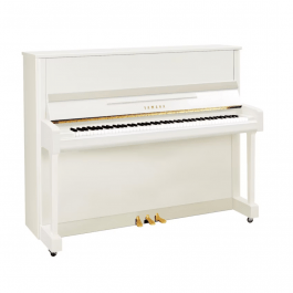 Yamaha B3E PWH messing piano (wit hoogglans) 