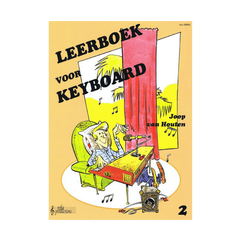 Joop van Houten Leerboek Voor Keyboard Deel 2