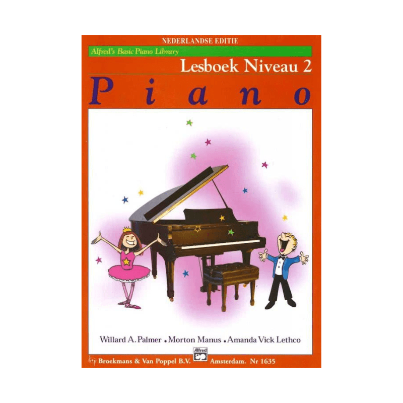 Alfred's Basic Piano Library Lesboek Niveau 2