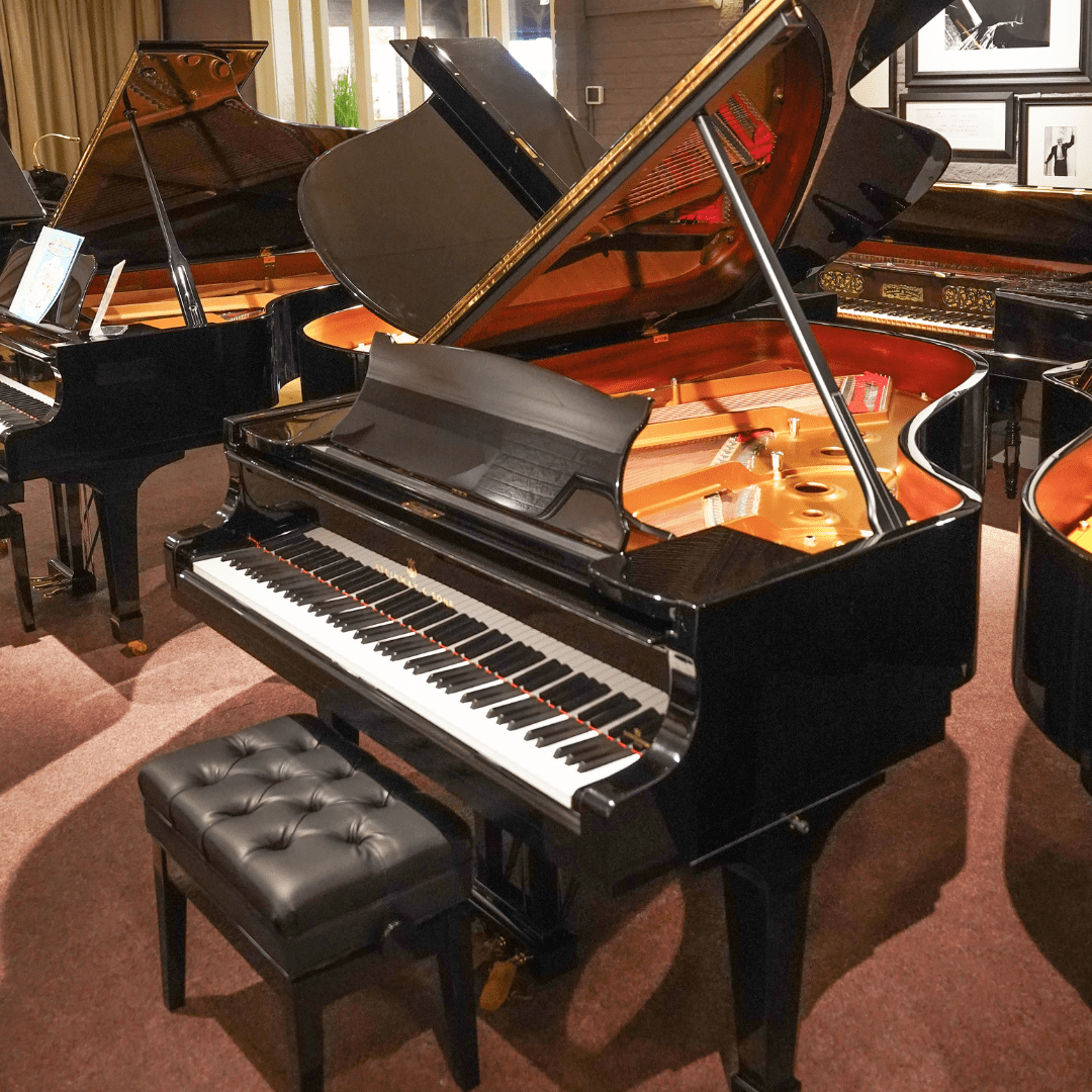 Steinway & Sons A-188 PE messing vleugel 586366-1448